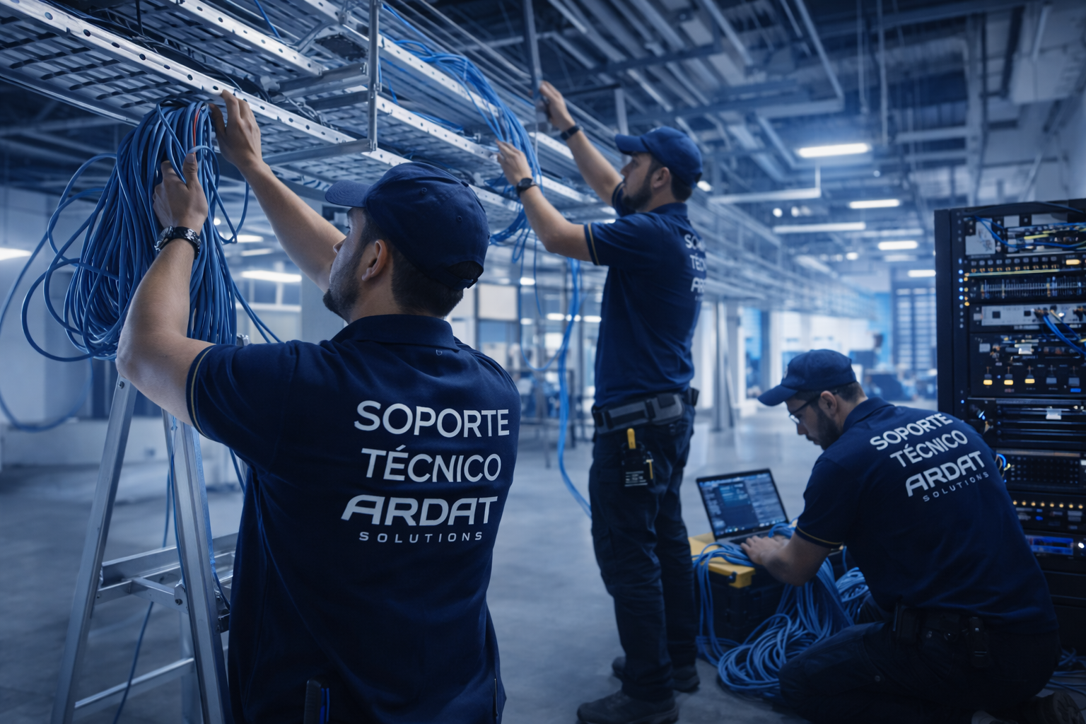 Tendido de cableado estructurado por Ardat Solutions