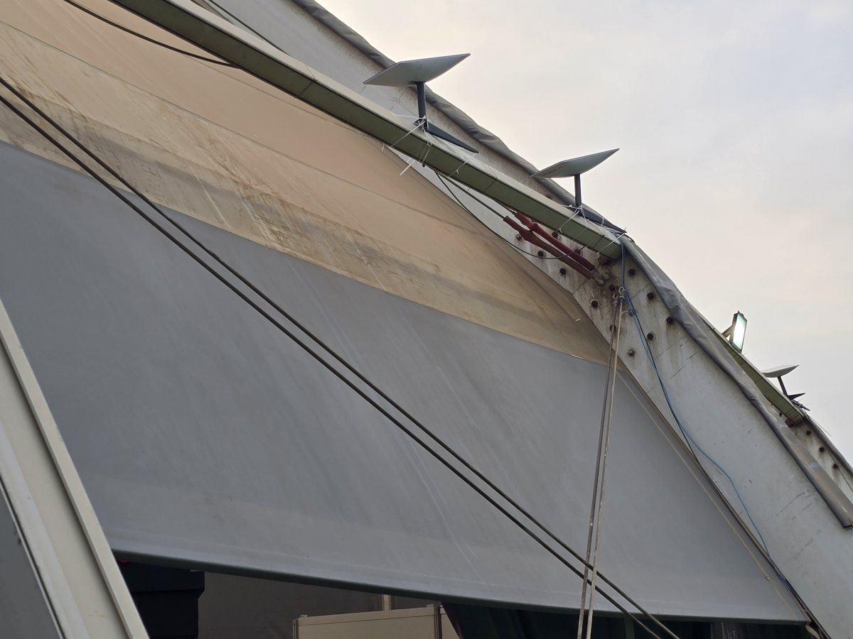 Instalación técnica en altura