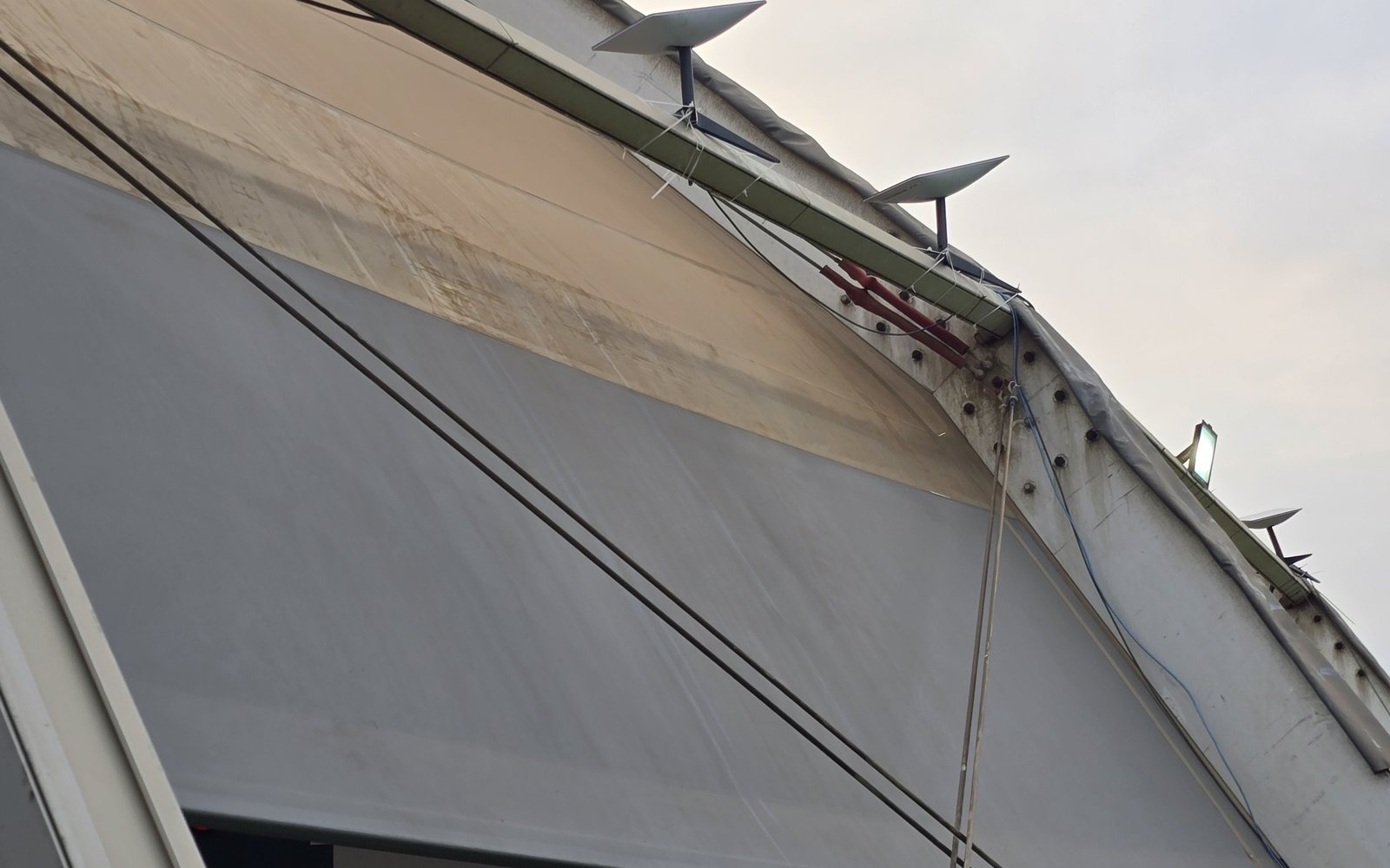 Instalación técnica en altura