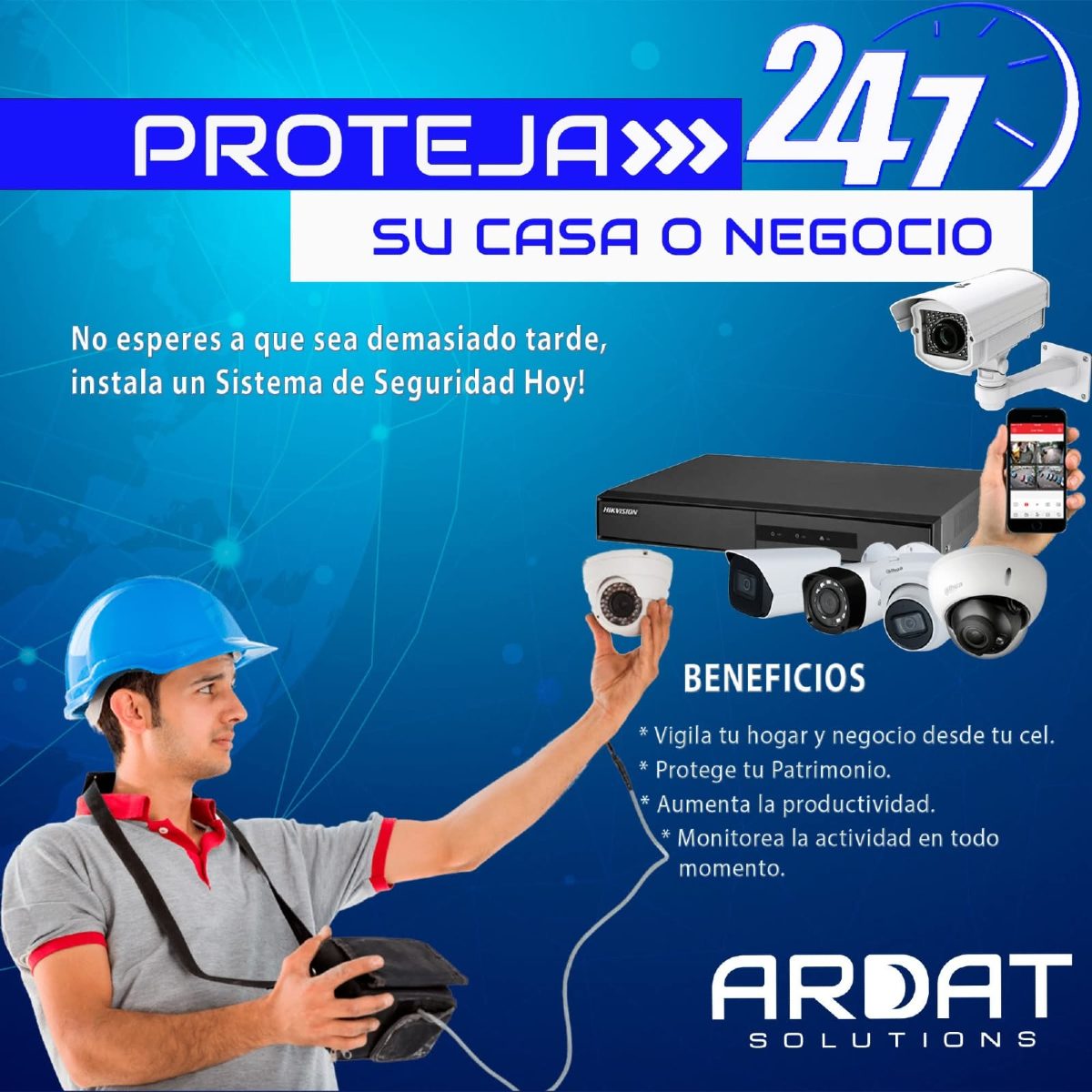 Instalación cámaras de seguridad Lima